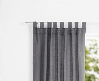 metal curtain pole